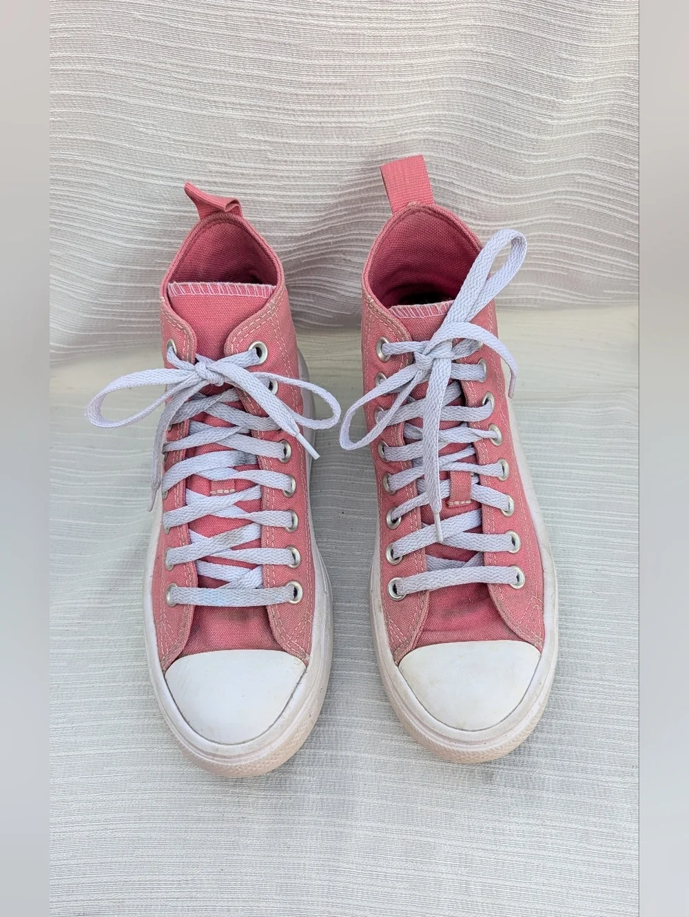 Converse Chuck Taylor All Star Platform High Top Sneakers - Pink Youth Size 3.5